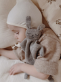 Przytulanka z wełny Baby Alpaca Bunny Grey
