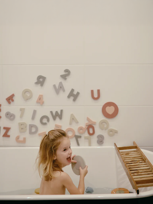 Puzzle piankowe do kąpieli