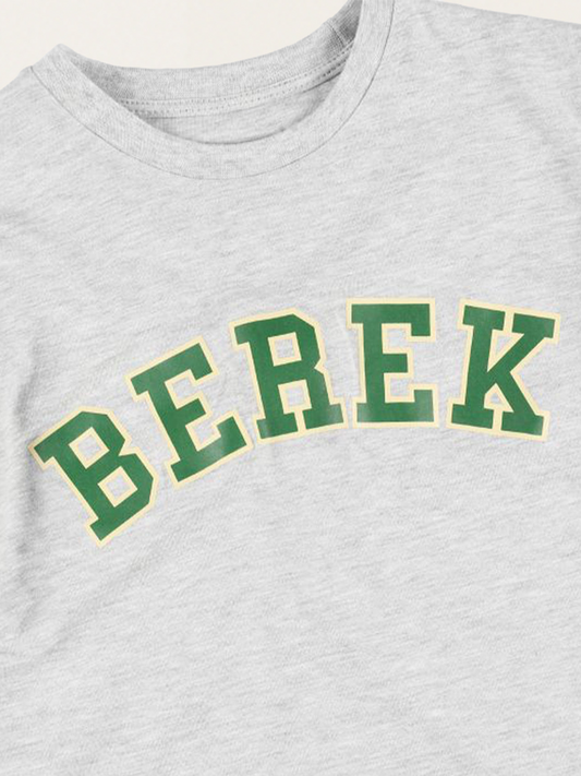 T-shirt Berek - 122/128 Grey Melange