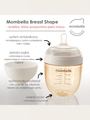 Butelka antykolkowa Breast Shape 210 ml Ivory