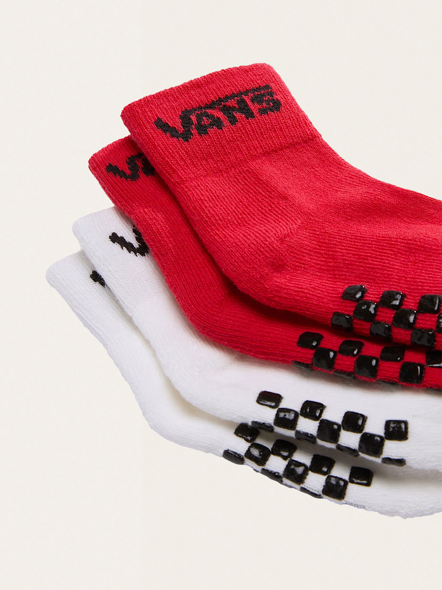 Skarpetki niemowlęce Classic Crew Racing Red