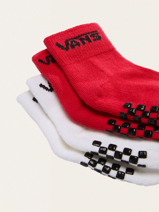 Skarpetki niemowlęce Classic Crew Racing Red