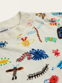 Bawełniany T-shirt Baby Funny Insects all over