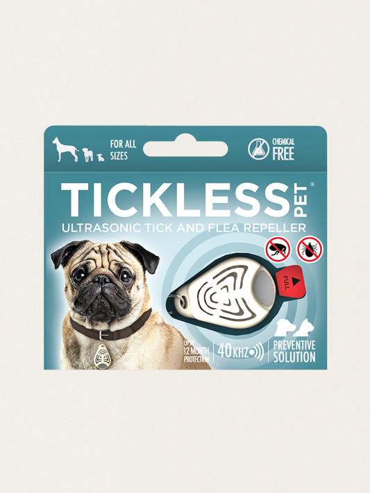 Urządzenie chroniące przed kleszczami dla zwierząt Tickless Pet Beige