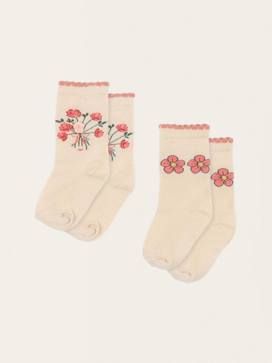 Skarpetki 2-pak Rose