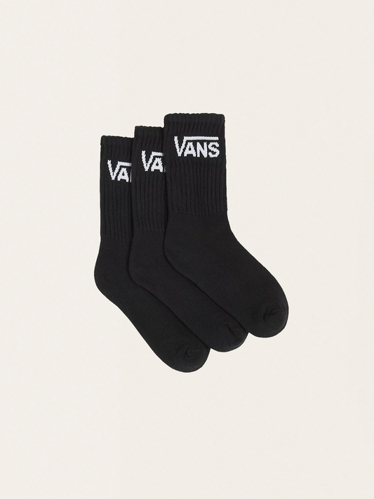 Skarpetki Classic Vans Crew 3 szt. Black