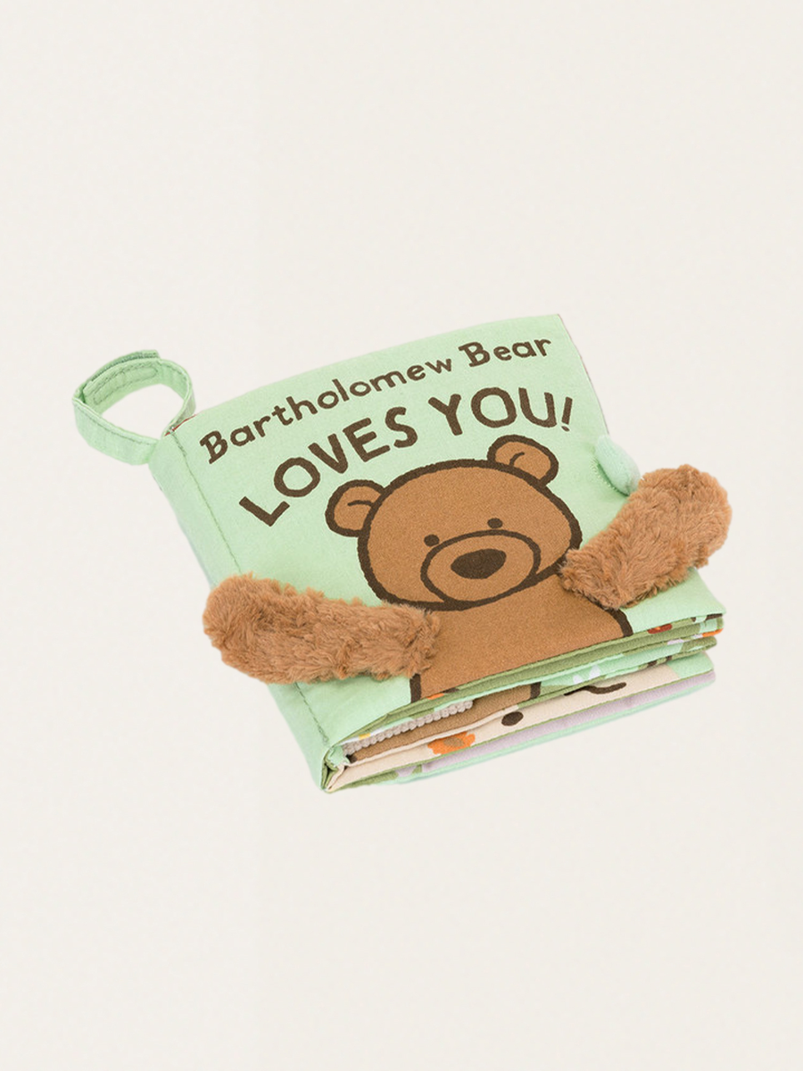 Książeczka sensoryczna Bartłomiej bear loves you