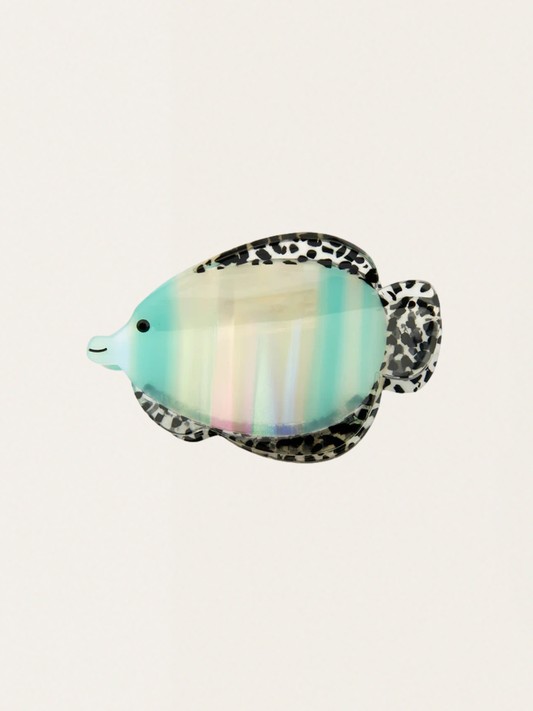 Tropical fish hair clip