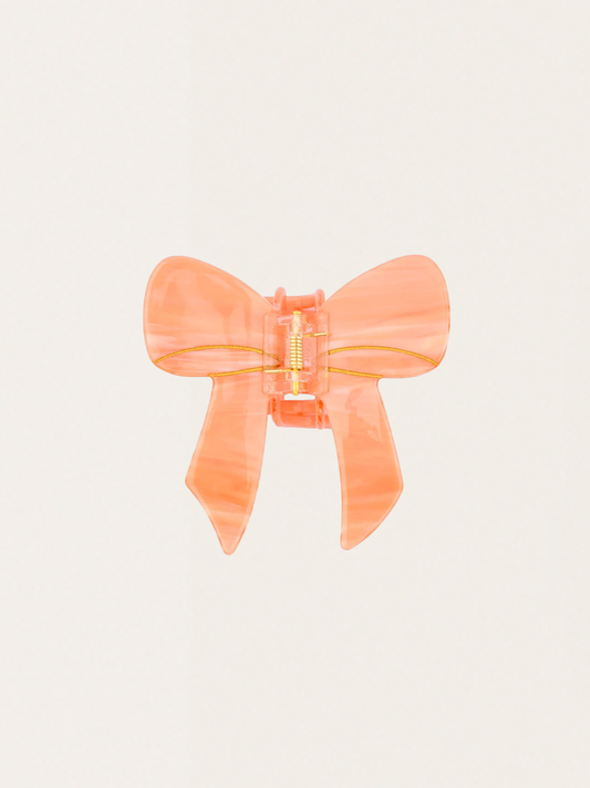 Haarspange mit Rosenschleife