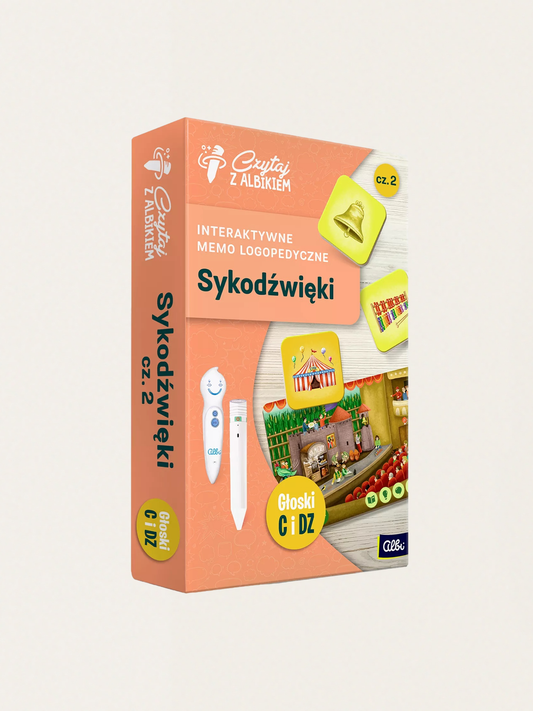 Memo logopedyczne Sykodźwięki cz. 2 - Głoski C i DZ
