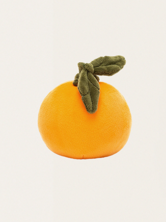 Przytulanka zabawna pomarańcza 10 cm