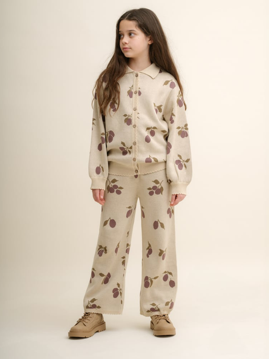 Dzianinowe bawełniane spodnie Kids