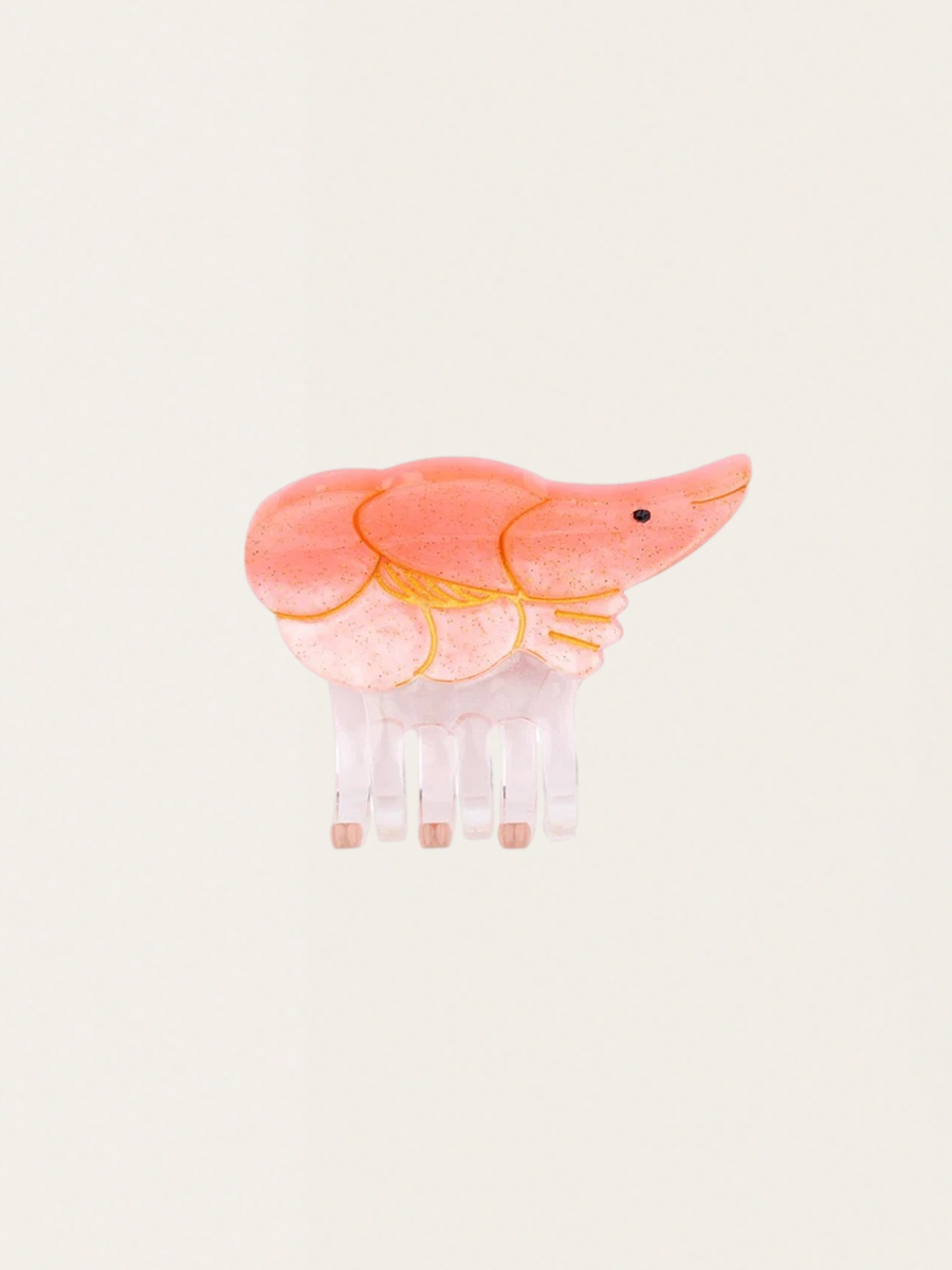 Mini-Garnelen-Haarspange 