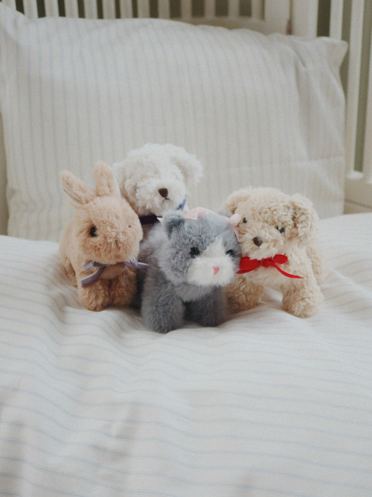 Pluszowe zwierzątko Baby Animals BROWN BUNNY