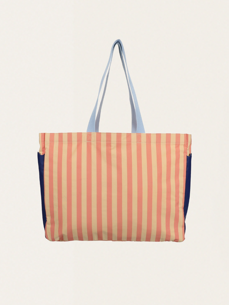 Torba typu shopper coral pink + sandy yellow