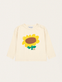 Bawełniany long sleeve Baby Sunflower