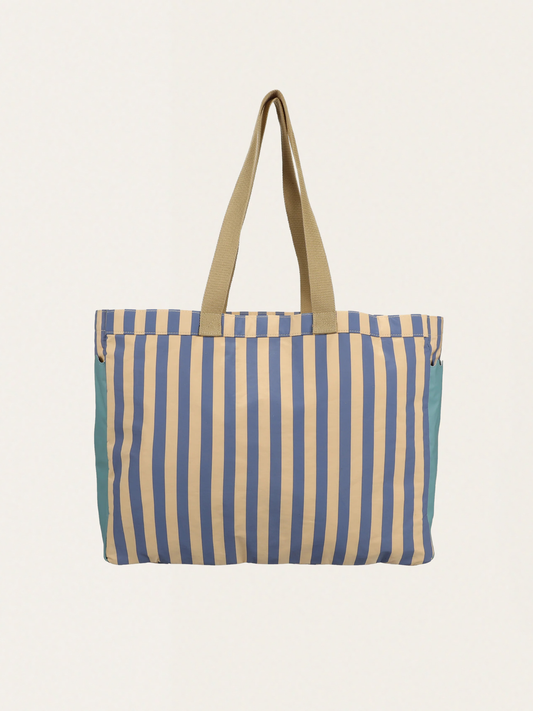 Torba typu shopper blue whale + sandy yellow