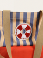 Torba typu shopper blue whale + sandy yellow