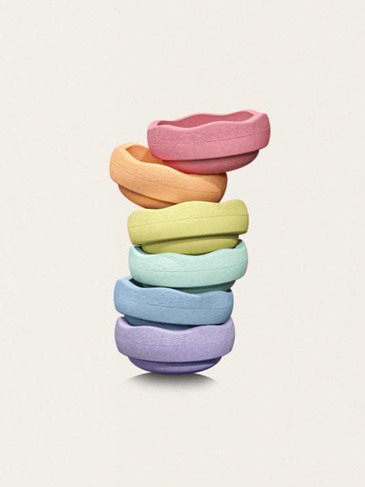 Stapelstein® Original Mini Rainbow pastel