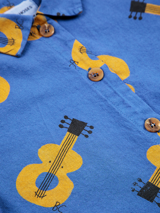 Bawełniana koszula Baby Acoustic Guitar all over