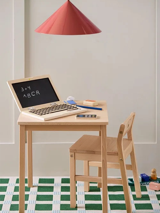 Drewniany zestaw: laptop i akcesoria Kid's Hub