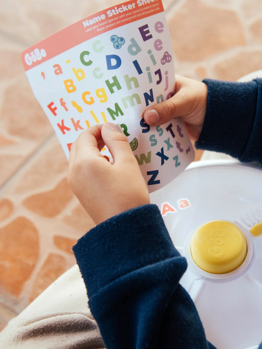 Naklejki na pojemniki Gobe Snack Spinner