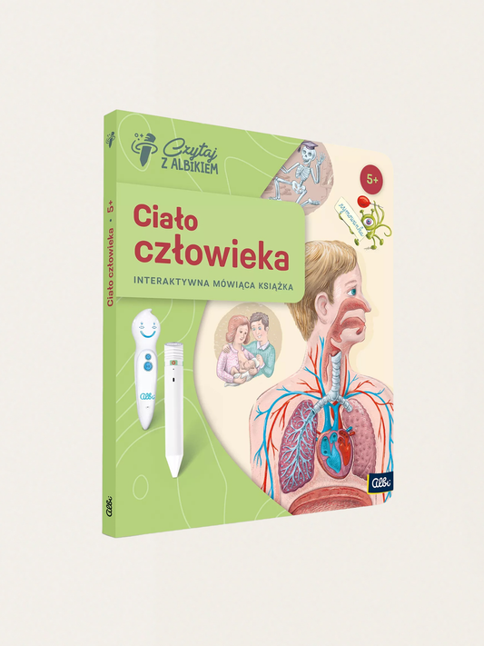 Zestaw Czytaj z Albikiem - Ciało człowieka