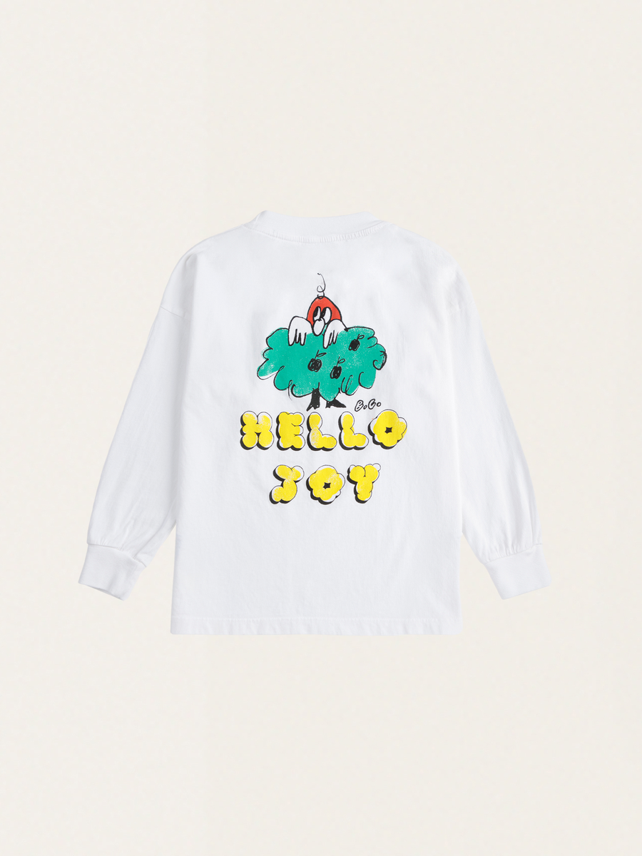 Bawełniany long sleeve Kids Hello Joy