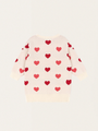 Dzianinowa sukienka Lapis Coeur Colore Duo Pink