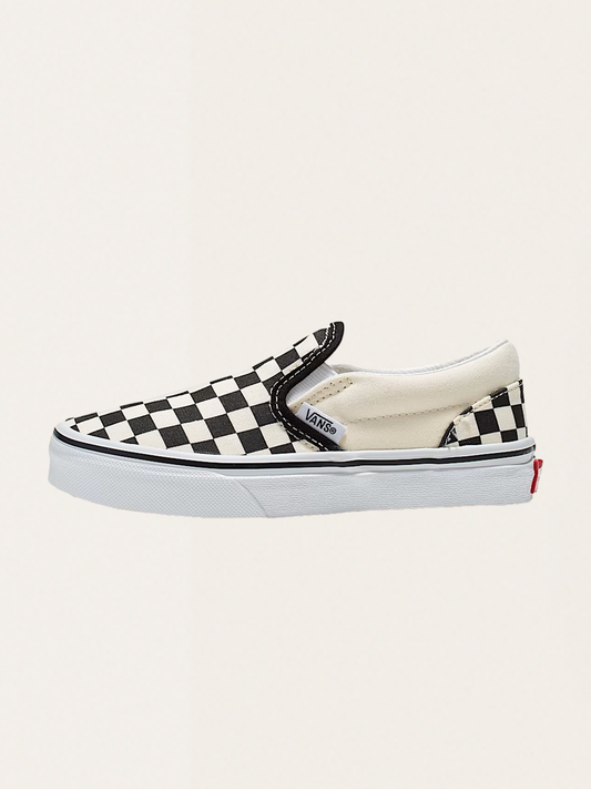 Tenisówki wsuwane Slip-On Checkboarder Black&White