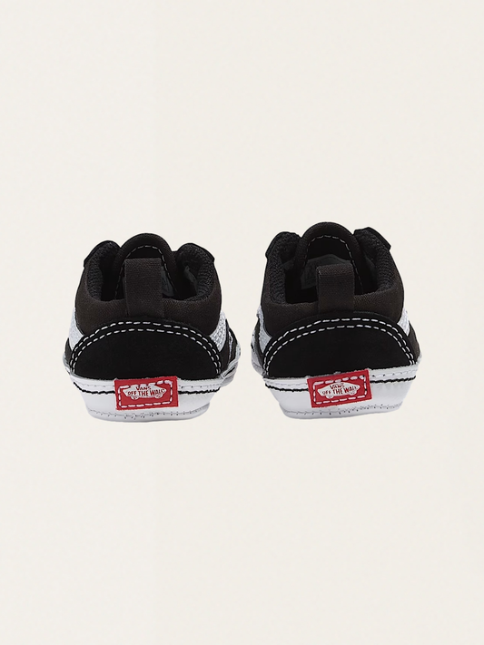 Miękkie buciki niemowlęce Slip-On V Crib Black
