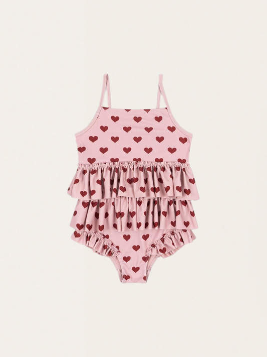 Jednoczęściowy kostium kąpielowy Manuca Frill