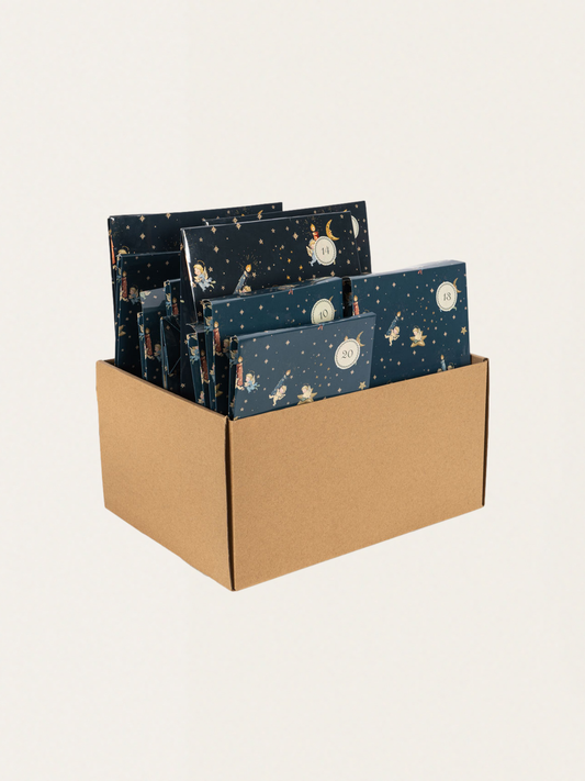 Kalendarz adwentowy z 24 upominkami BLUE