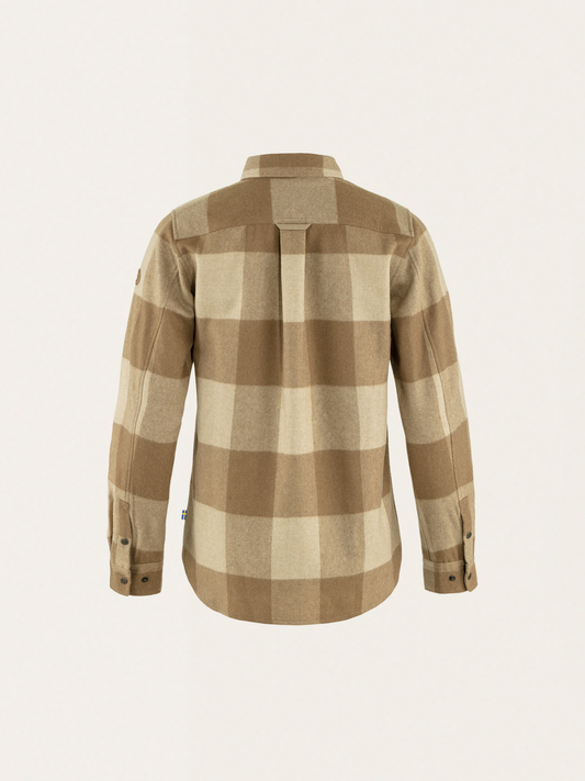 Koszula flanelowa Canada Buckwheat Brown - Light Beige