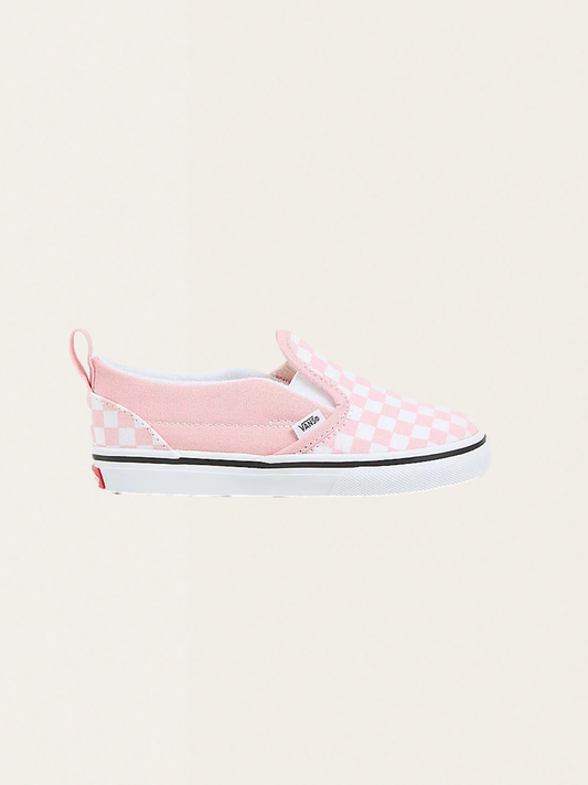 Tenisówki wsuwane Checkerboard Slip-On V Pink