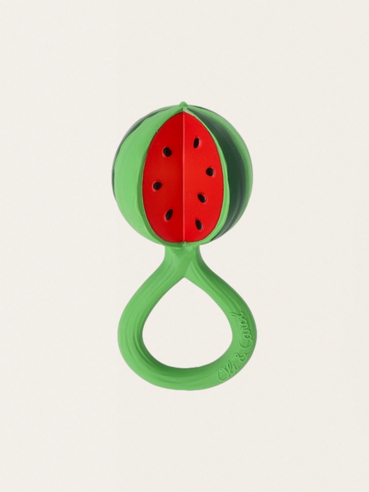 Grzechotka / gryzak z naturalnego kauczuku