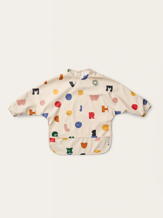 Wodoodporny śliniak z długim rękawem Merle Characters / Sandy