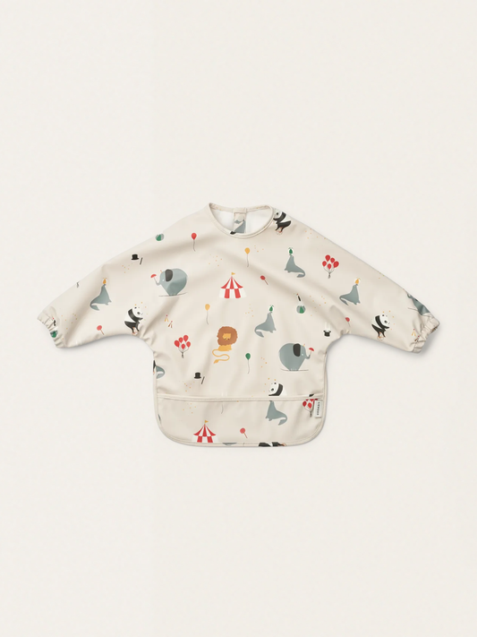 Wodoodporny śliniak z długim rękawem Merle