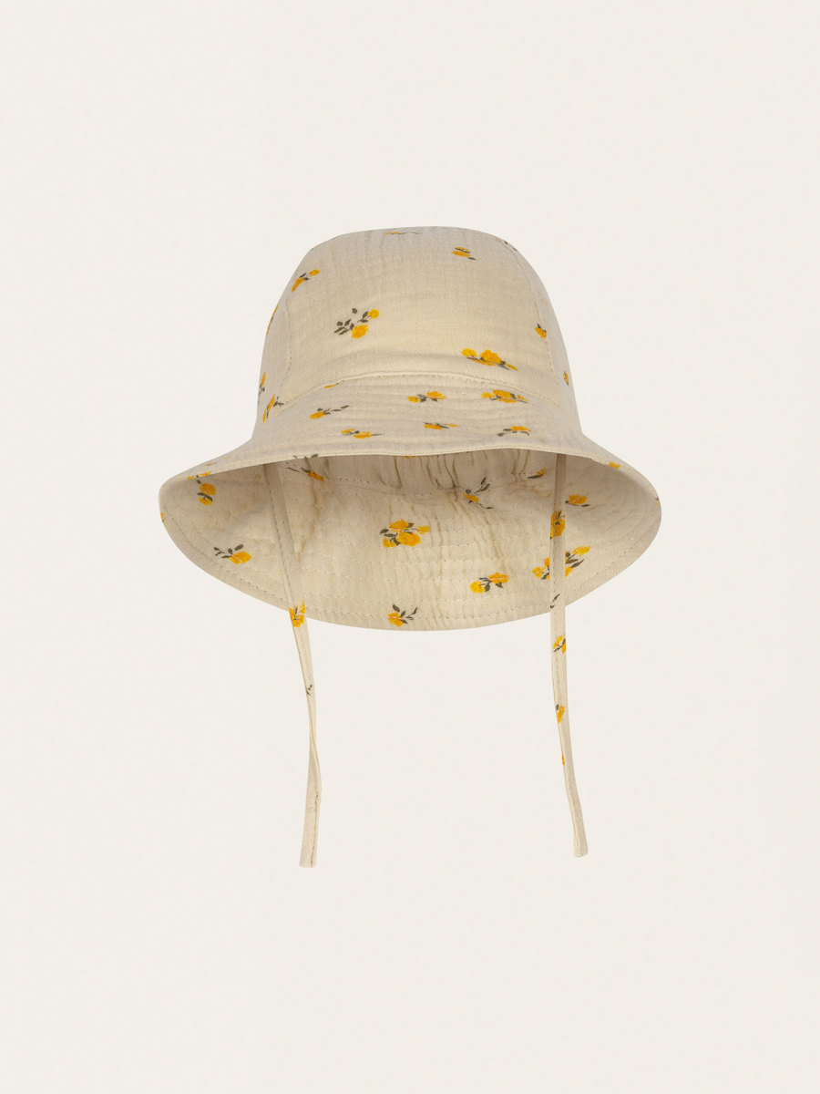 Muślinowy kapelusz słoneczny Coco Bonderose Soleil
