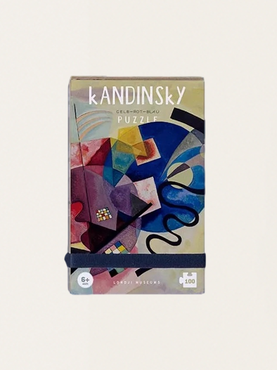 Tiny Puzzle Gelb-Rot-Blau - Kandinsky