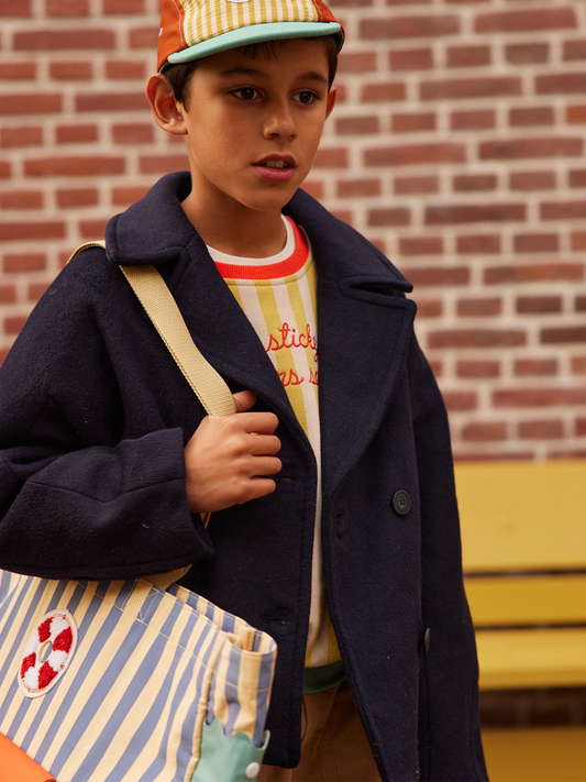 Torba typu shopper blue whale + sandy yellow
