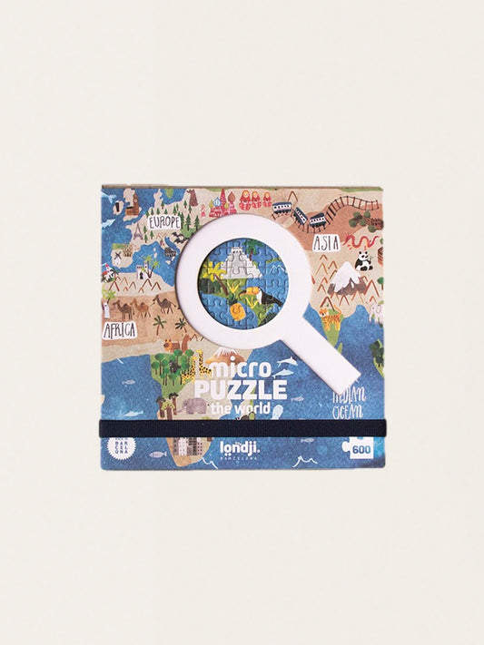 Mikro puzzle Świat - 600 elementów