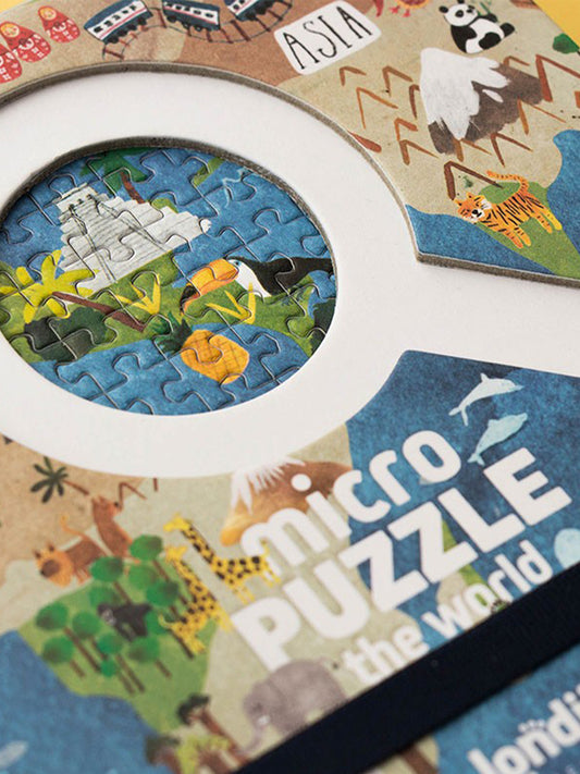 Mikro puzzle Świat - 600 elementów