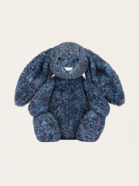 Puszysty króliczek Luxe 31 cm Navy Mist
