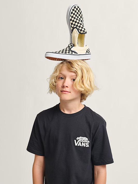 Tenisówki wsuwane Slip-On Checkboarder Black&White