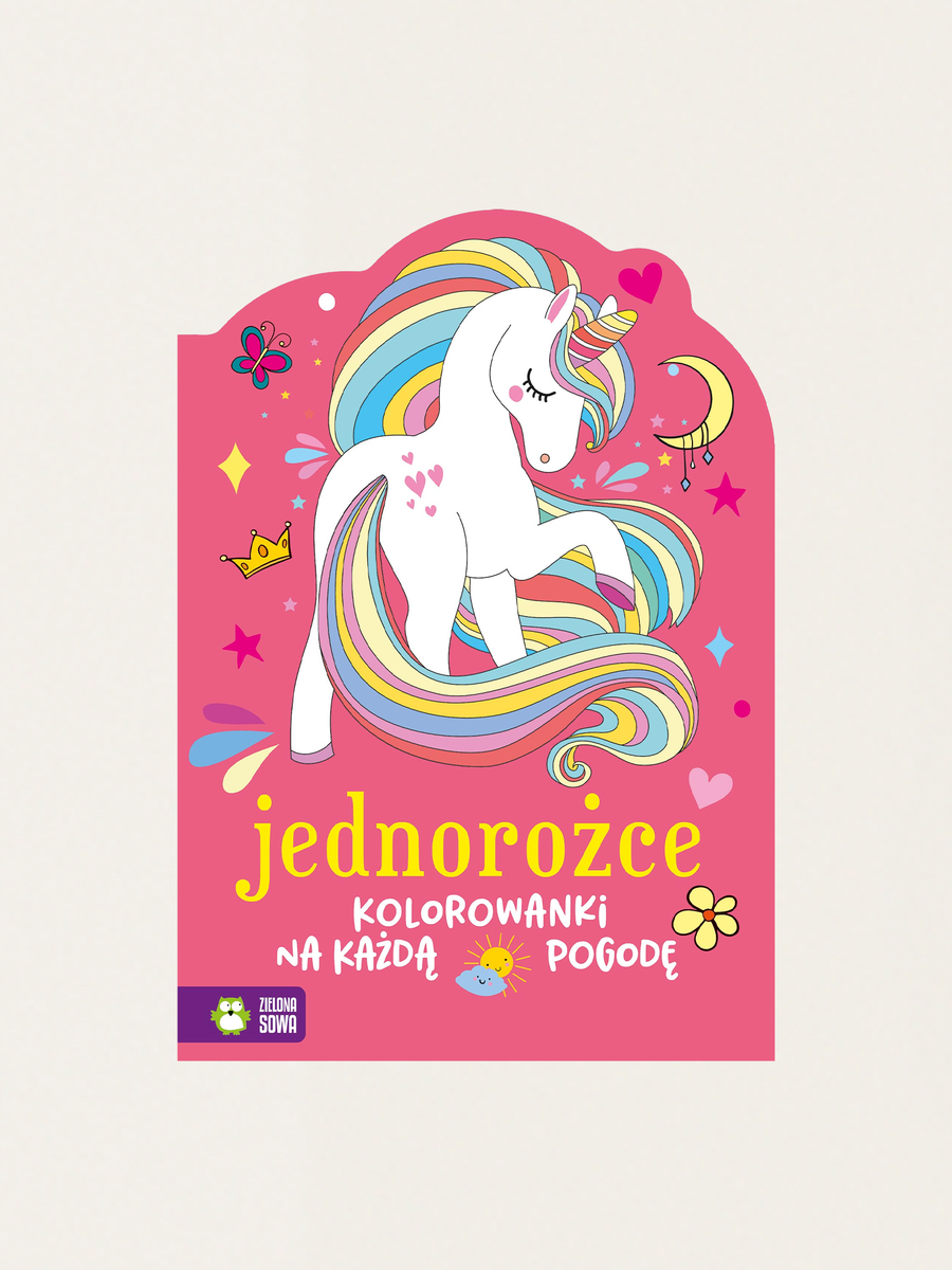 Kolorowanki na każdą pogodę. Jednorożce