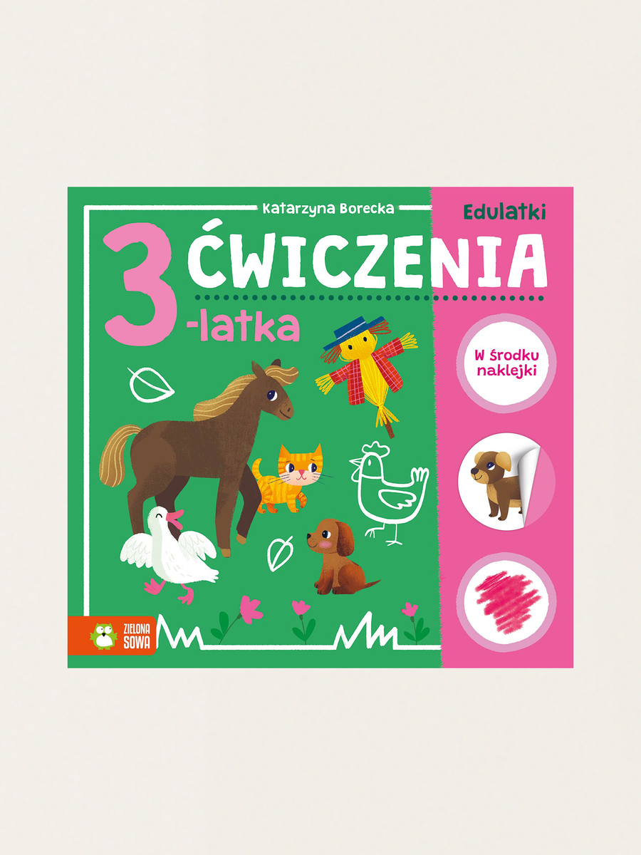 Edulatki. Ćwiczenia 3-latka