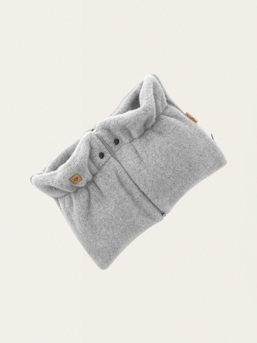 Dwuczęściowe mufki do wózka z ciepłej wełny premium Sierra