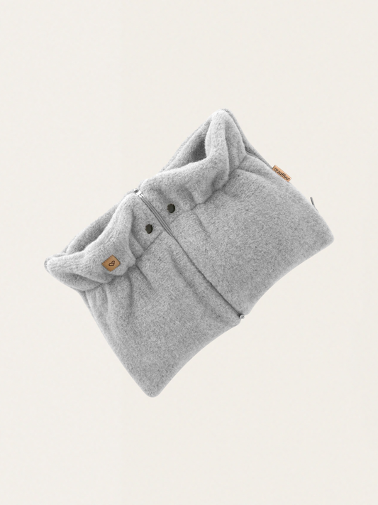 Dwuczęściowe mufki do wózka z ciepłej wełny premium Sierra