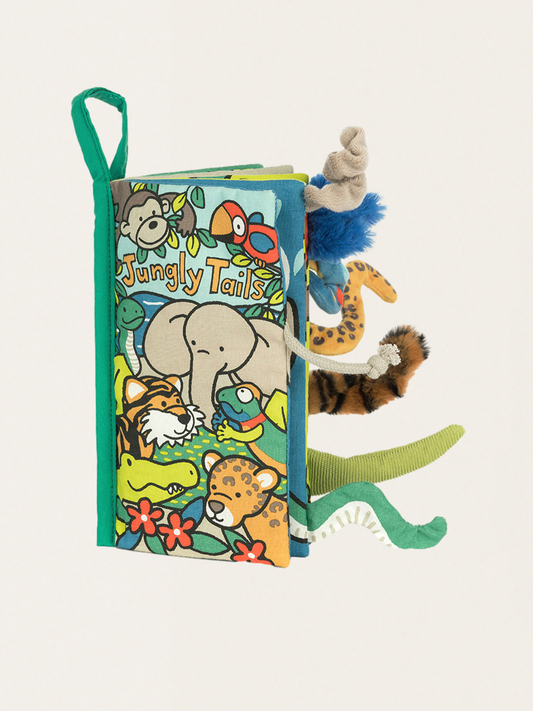 Książeczka sensoryczna z ogonkami